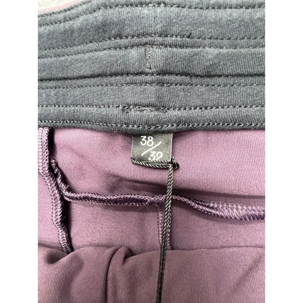 Public Rec All Day Every Day Jogger Mens 38x32 Purple Stretch Performance NWT